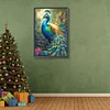 Diamond Painting-DIY Full Round Drill Peacock and Flowers（40*60CM)