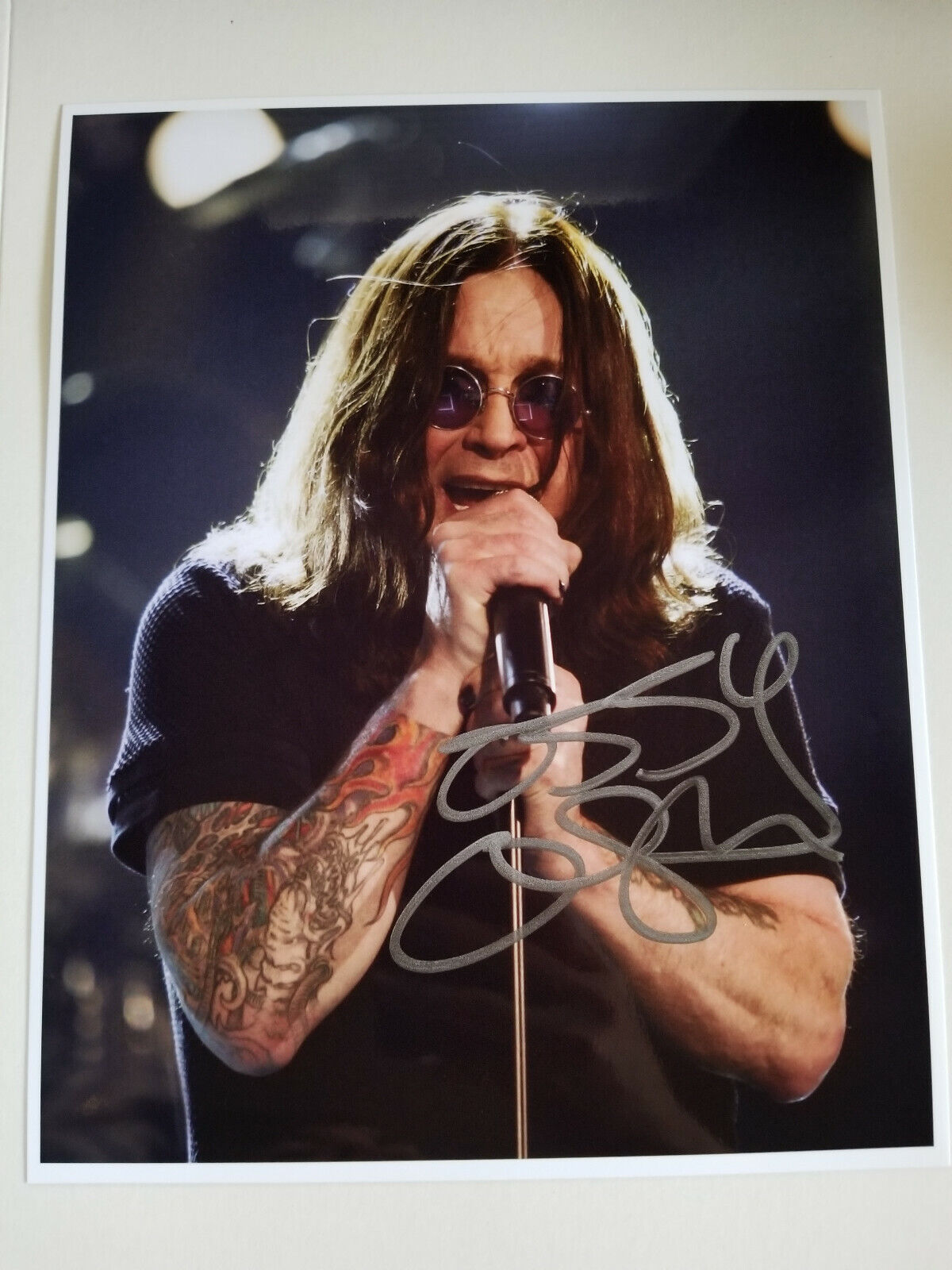 Ozzy Osbourne Signed 8x10 Photo Poster painting RP -  ShipN!