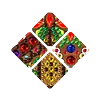DIY Diamond Painting LED Light Sign-Christmas house