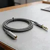 6.35mm Headphone Extension Cable Wear Resist Male To Female TRS Adapter Cord Multi-Purpose Hi-Fi Sound Stereo Extender Cord for IPhone/Headset/Smartphones