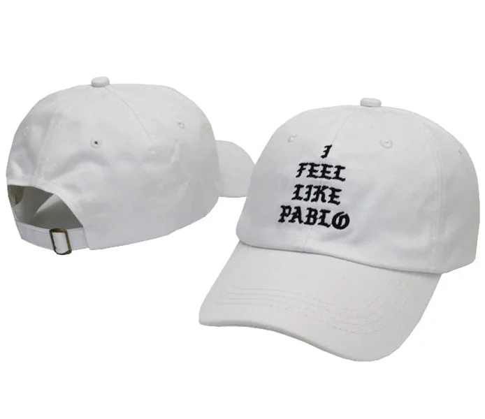 Kanye West Brand I feel like pabloGolf Swag Cap Pray Palace Dad Hat Sun Cotton Women and Men Baseball Cap Snapback