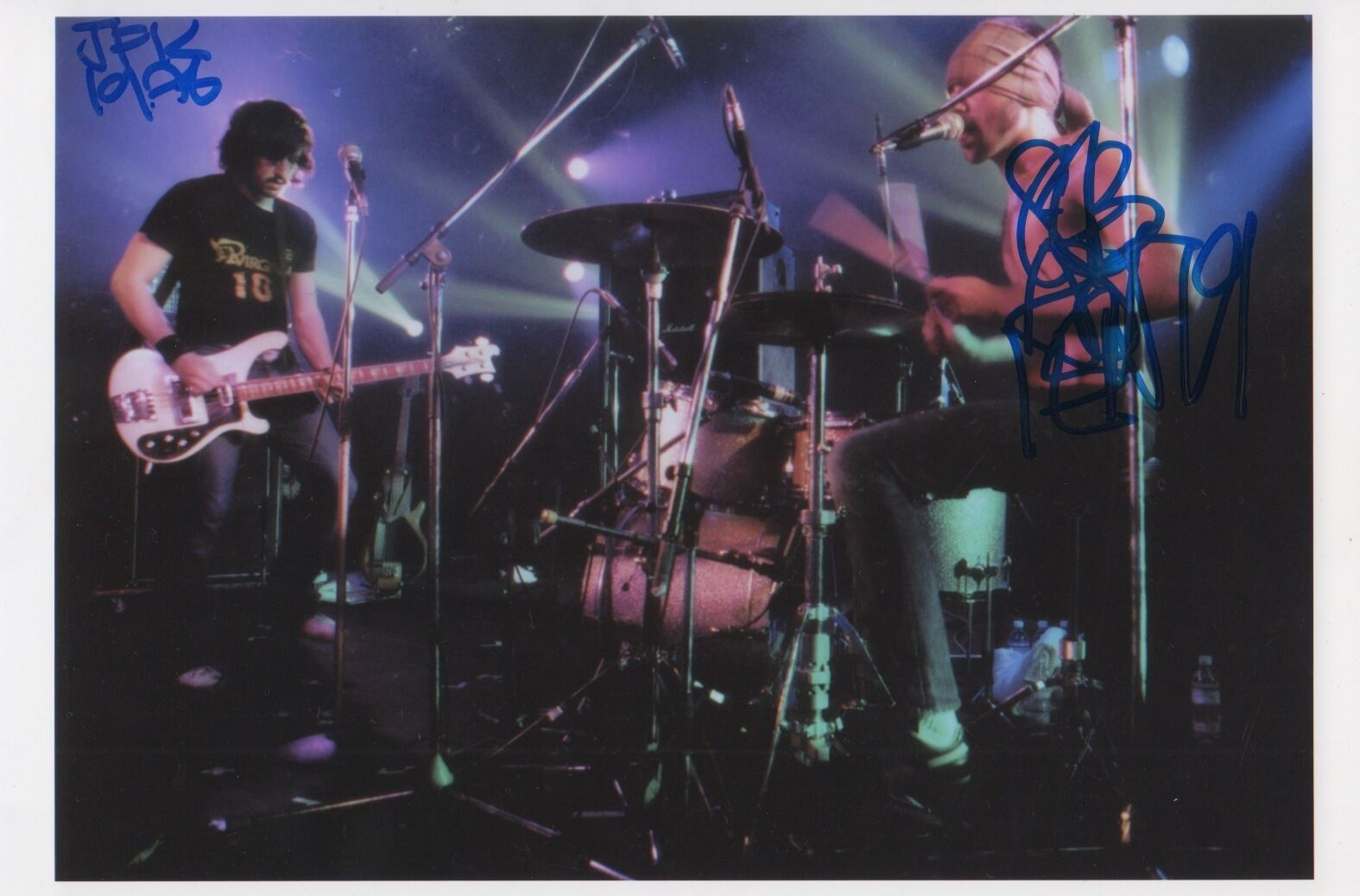 Death From Above 1979 Band full signed 7x11 inch Photo Poster painting autographs