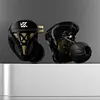 KZ-DQS In Ear Wired Earphones Dynamic Professional HIFI Headset Noise Cancelling