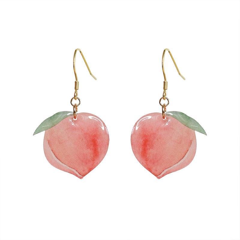 PASTEL PEACH EARRINGS