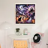 Halloween Castle-11CT Stamped Cross Stitch 50*50cm/19.69*19.69in tapestrymarket