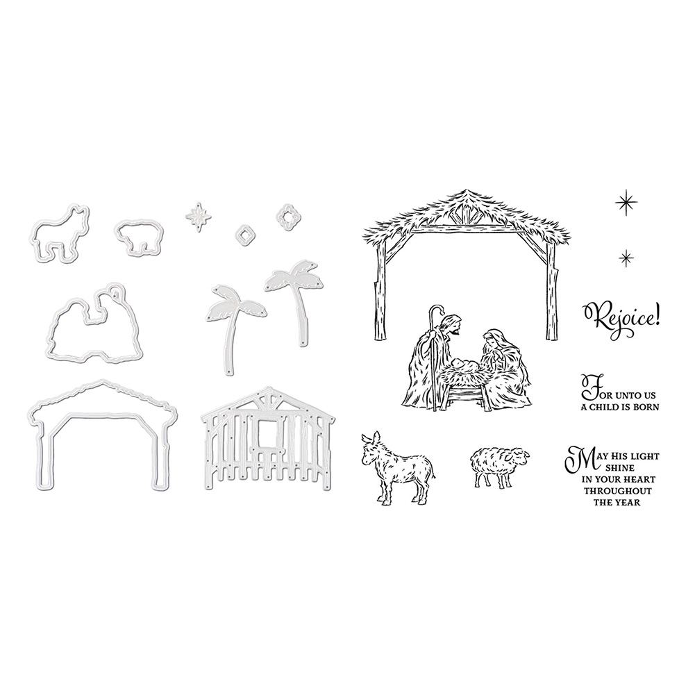 

Farm (Cutting Die+Seal) - Paper Craft Cutting Dies, 501 Original