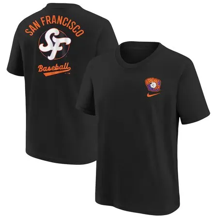 Youth San Francisco Giants  Black 2025 City Connect T-Shirt