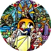Diamond Painting-DIY Full Round Drill Snow White(35x35cm)