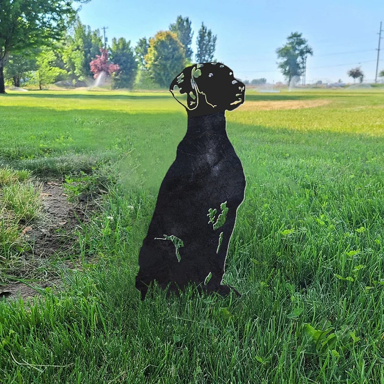 Vizsla Metal Silhouette