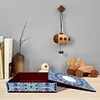 (US Local)Diamond Painting Storage Box DIY 5D Diamond Painting Jewelry Box for Women (E)