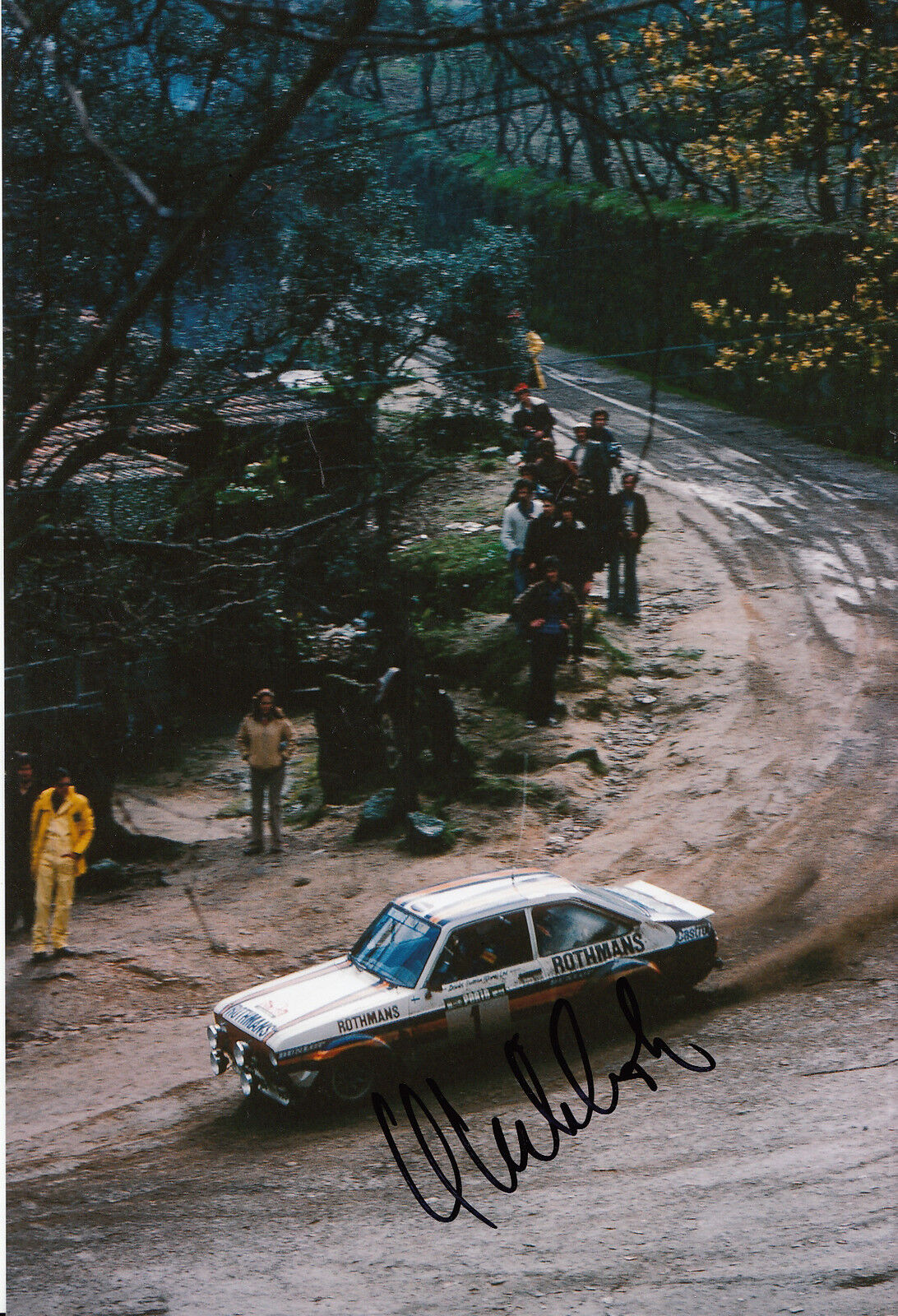 Hannu Mikkola Hand Signed Ford 12x8 Photo Poster painting 3.