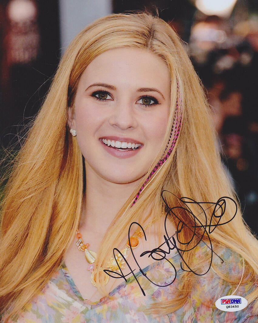 Caroline Sunshine SIGNED 8x10 Photo Poster painting Tinka Shake It Up! PSA/DNA AUTOGRAPHED