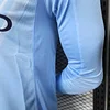 2025/2026 Player Version Long Sleeve Manchester City Home Football Shirt 1:1 Thai Quality
