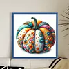 Flower Pumpkin-11CT Stamped Cross Stitch 45*45cm/17.72*17.72in