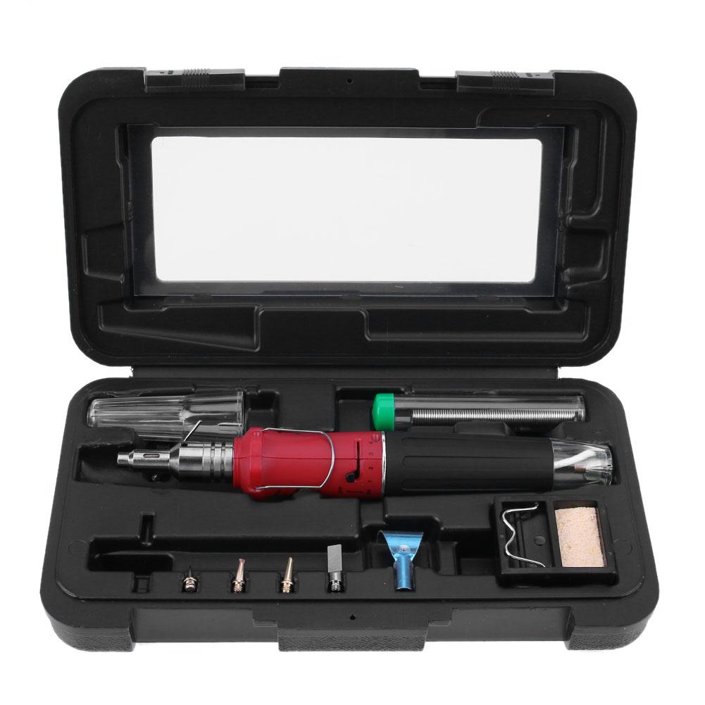 

HS-1115K 10 in 1 Gas Soldering Iron Cordless Welding Torch Kit Tool, 501 Original
