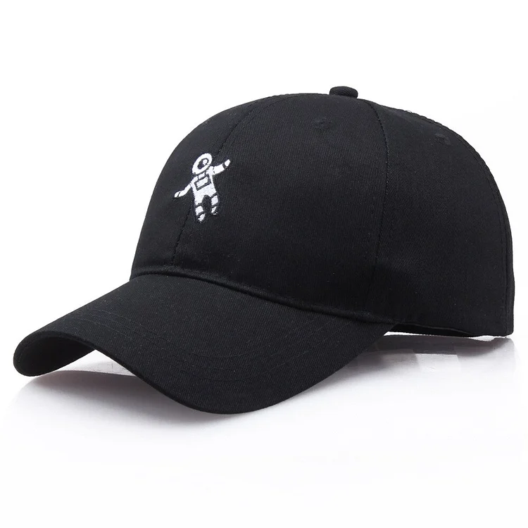 Bocca Astronaut Embroidery Baseball Cap Solid Color Baseball Caps Cotton Hat Snapback Hats Summer Spring Sun Trucker