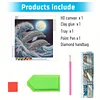 Dolphin-Special Shaped Diamond Painting