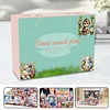 (US Only)12 Cute Animals DIY Diamond Ornaments Scene Box for Home Office Bedroom