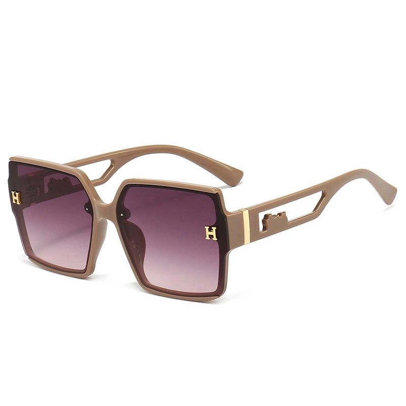 Casual Retro Streetwear Geometric Pc Square Full Frame Women’s Sunglasses