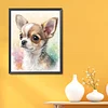 Chihuahua Dog-11CT Stamped Cross Stitch 40*50cm/15.75*19.69in