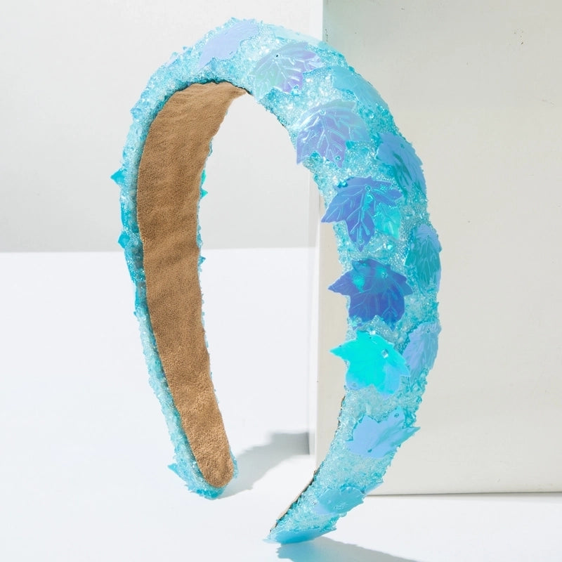 Casual Elegant Women’s Geometry Alloy Cloth Rhinestones Hair Band