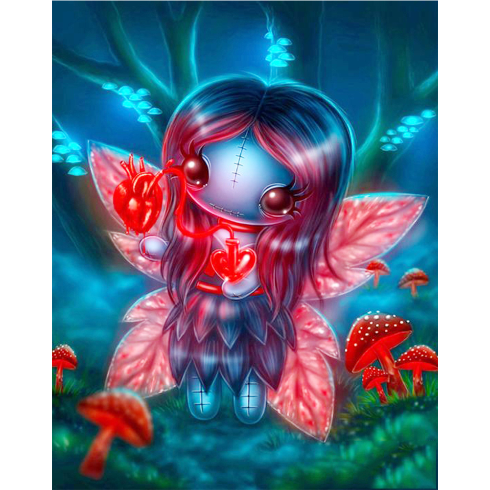 

Horror Doll - Round Drill Diamond Painting - 30*40CM, 501 Original