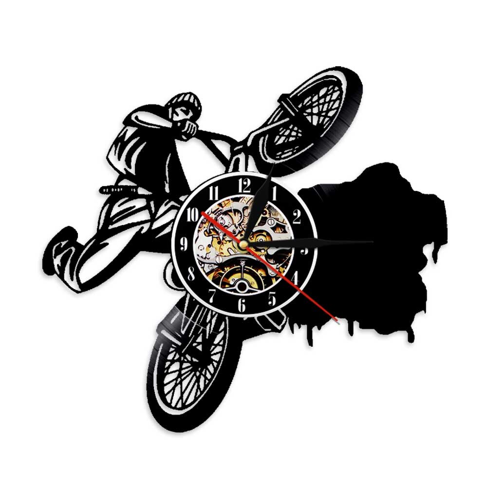 

Freestyle BMX Motocross Wal - Vinyl Record Wall Clock - Without LED, 501 Original