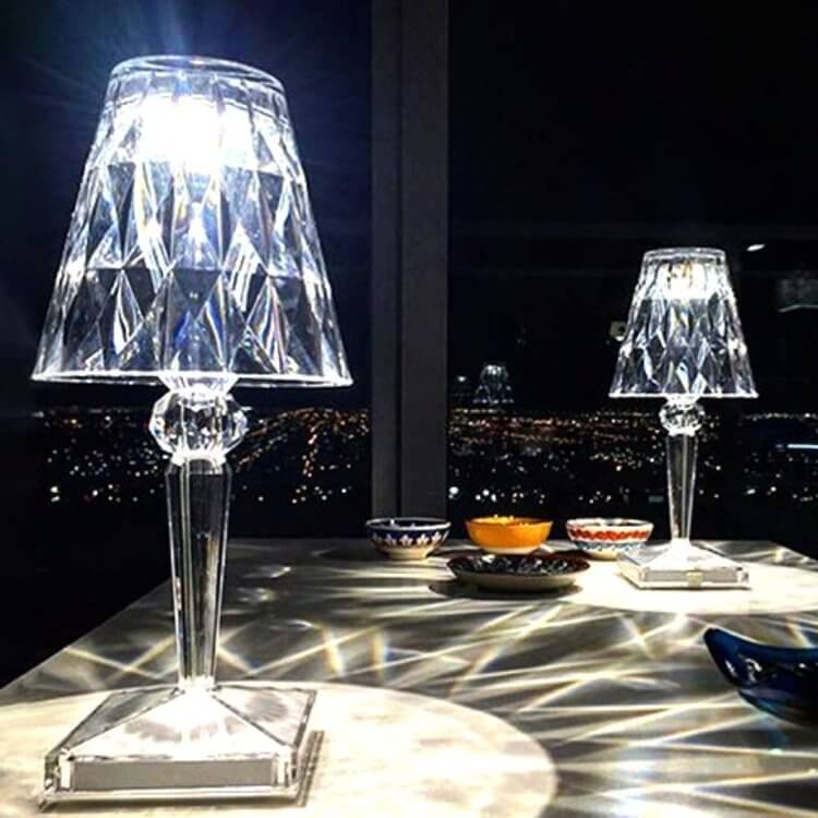 LED Crystal Table Lamp - Create Romantic Atmosphere