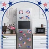 12pcs DIY Diamond Painting American Flag Refrigerator Magnets
