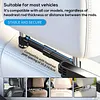 USB Powered Car Fan for Backseat 3 Speeds and 300 Degree Adjustable Vehicle Rear Headrest Fan for Universal Cars SUV Sedan Trucks