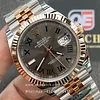 Rolex DateJust 41mm Rose gold Two Tone 'Wimbledon' on Jubilee Super clone