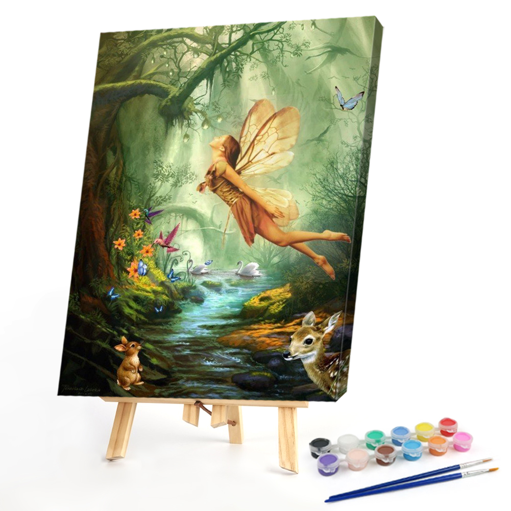 

40*50CM - Paint By Numbers - Fairy, 501 Original