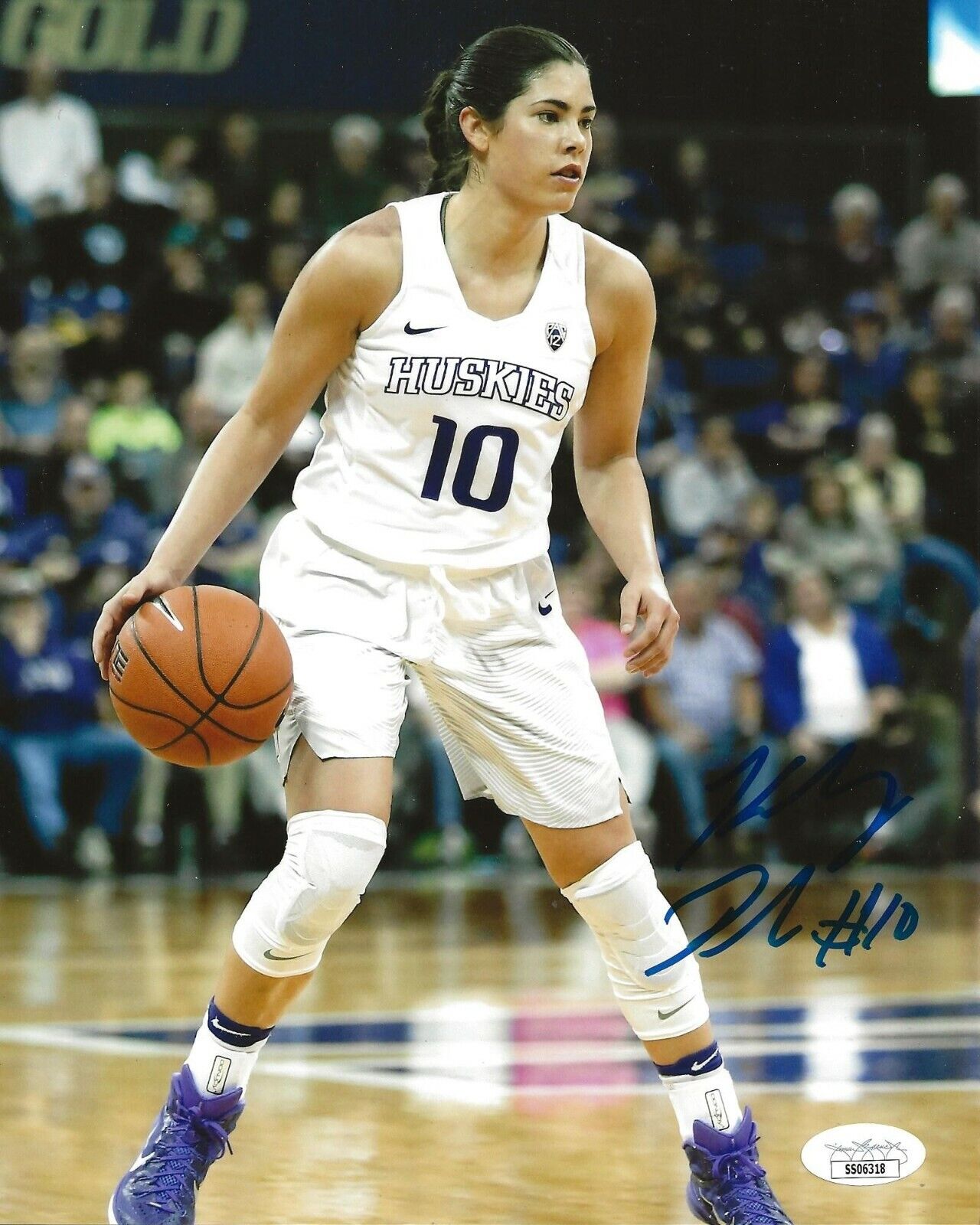 Kelsey Plum Vegas Aces signed Washington Huskies 8x10 Photo Poster painting autographed 4 JSA