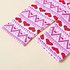 Kid Baby Girl Long Sleeve Heart Legging Valentines Sets 2 Pcs