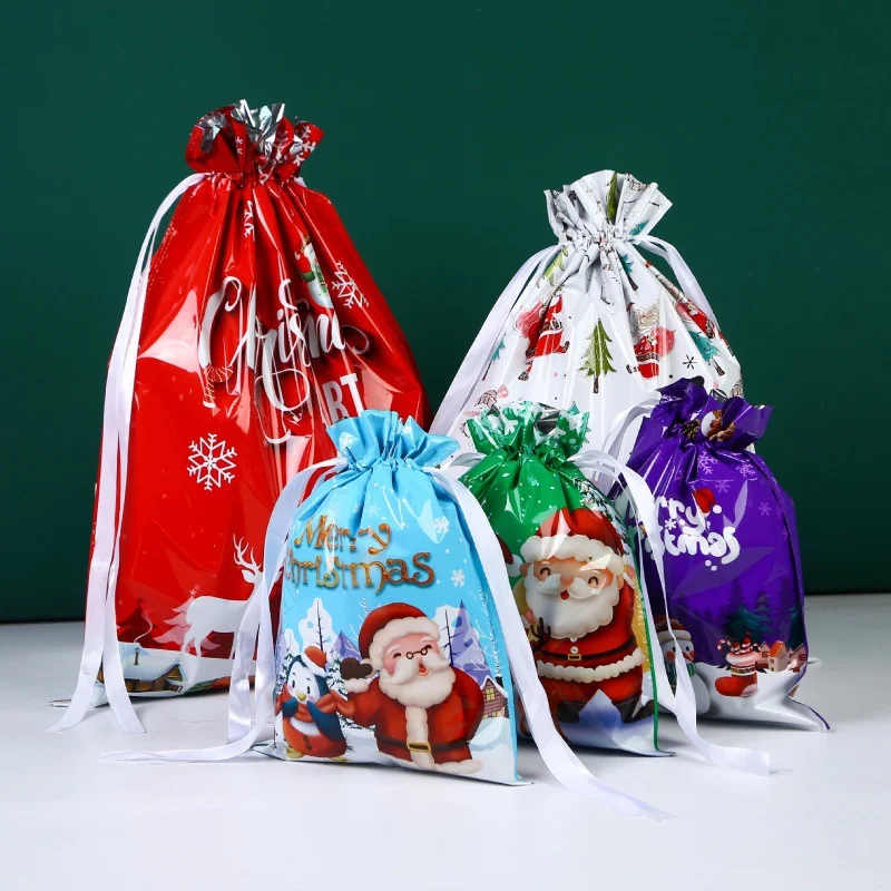 Christmas Drawstrings Gift Bags、、sdecorshop