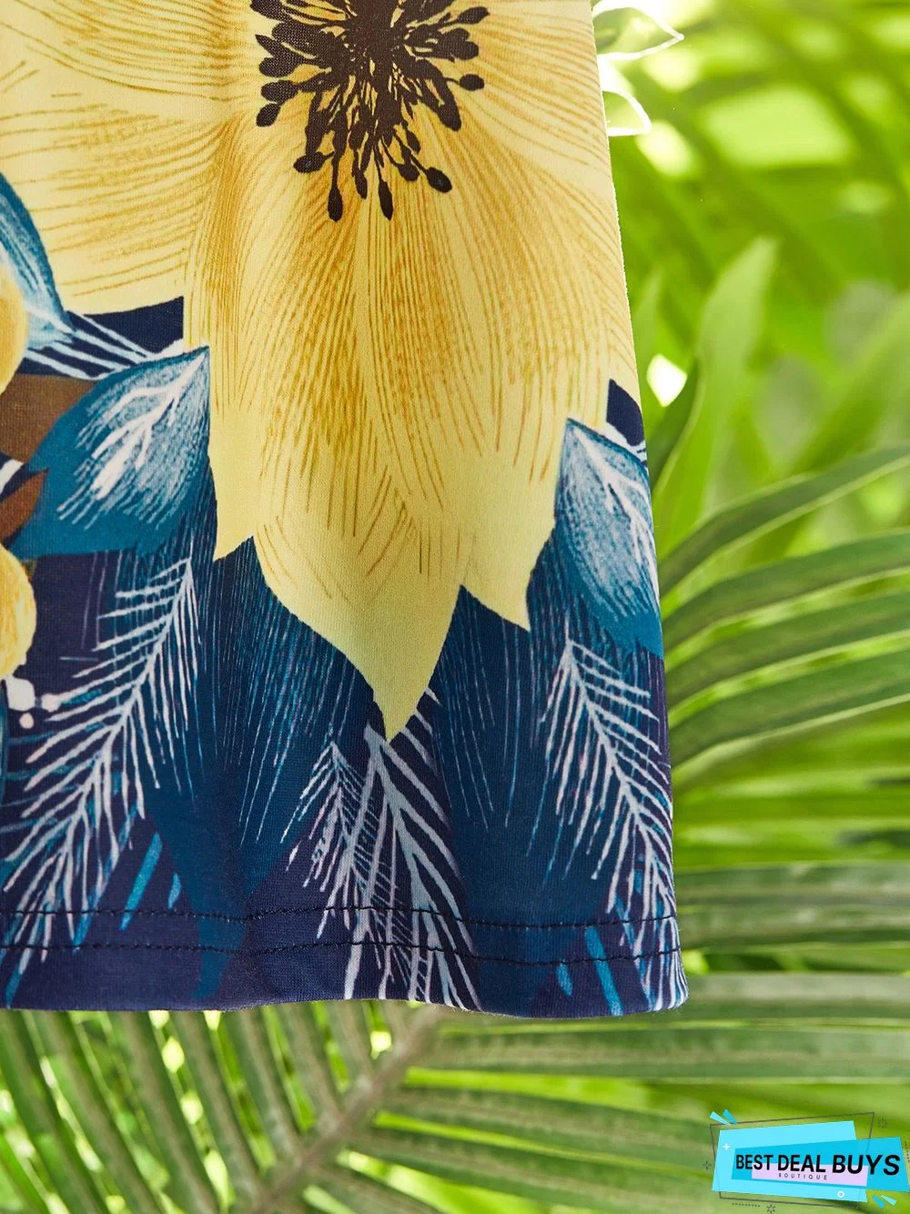 Halter Floral Casual Sleeveless Knitting Dress