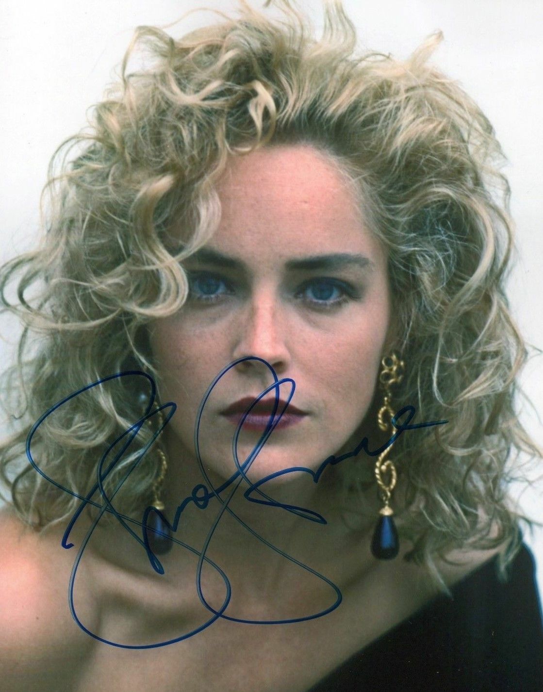 SHARON STONE AUTOGRAPHED SIGNED A4 PP POSTER Photo Poster painting PRINT 2