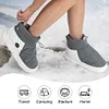 Unisex Winter Heated Shoes Rechargeable Electric Heating Slippers Thermal Shoes