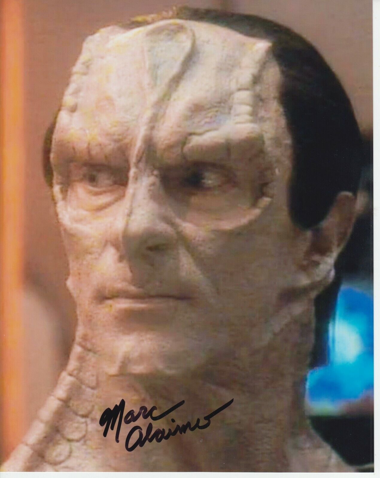 Marc Alaimo (Star Trek) 8x10 Signed Photo Poster painting w/ COA Actor #1