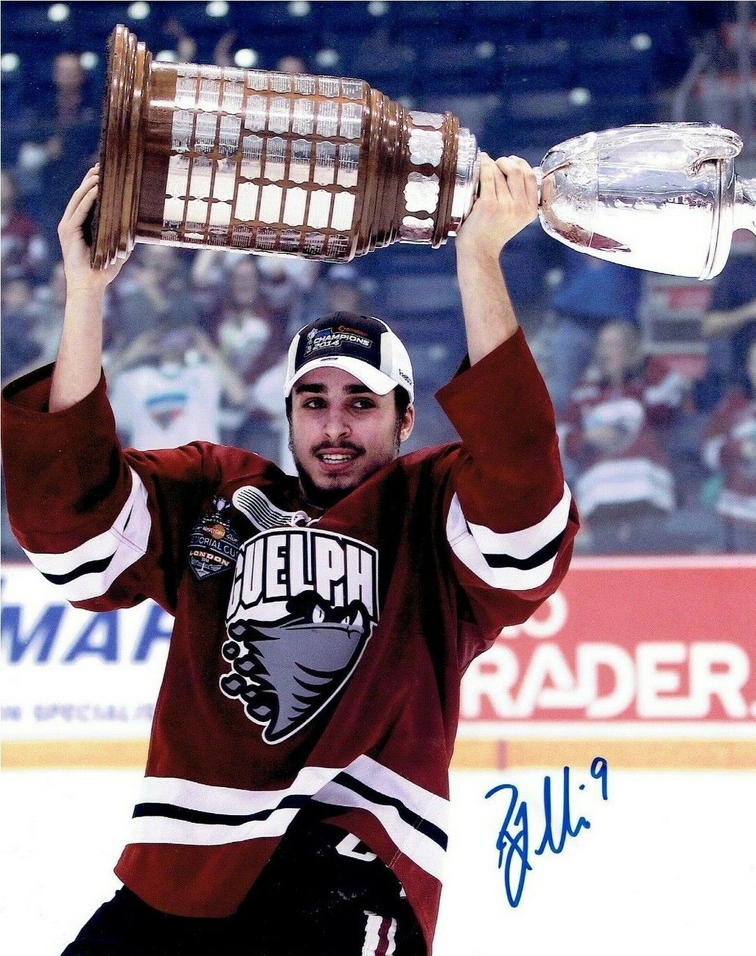 ROBBY FABBRI autographed SIGNED GUELPH STORM OHL Championship