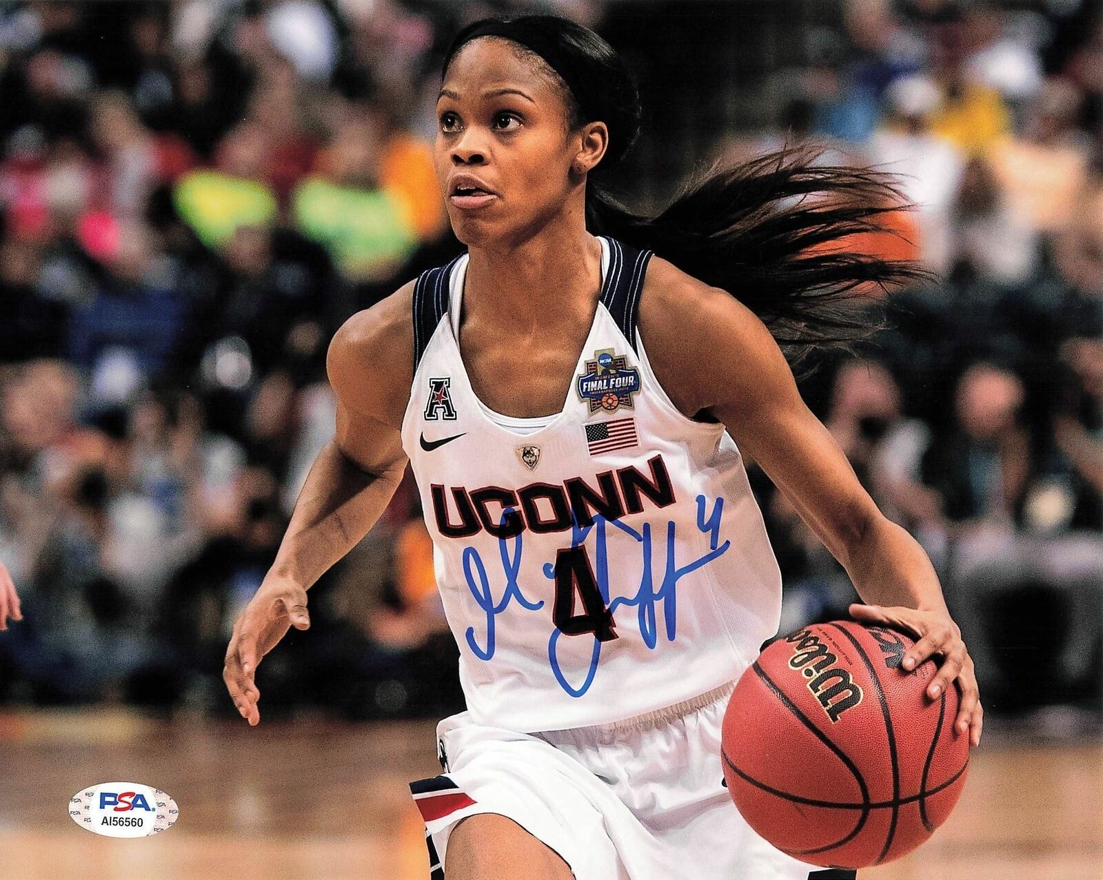 Moriah Jefferson signed 8x10 Photo Poster painting PSA/DNA Dallas Wings Autographed