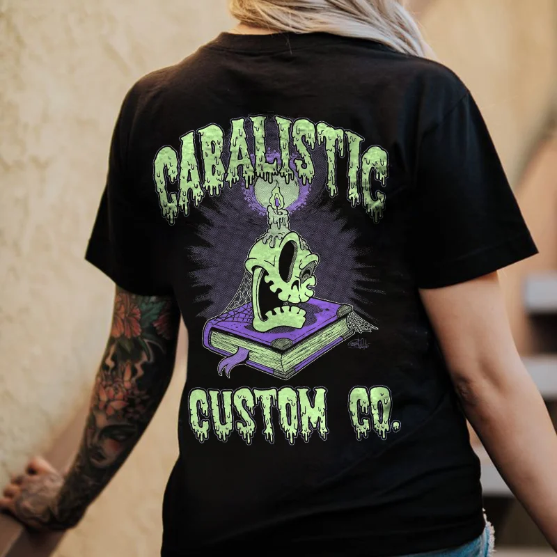 Cabalistic Printed Women's T-shirt -  