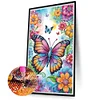 (US Only)Butterfly - Diamond Painting - Partial Special Shaped Drill (Canvas|40*70cm)