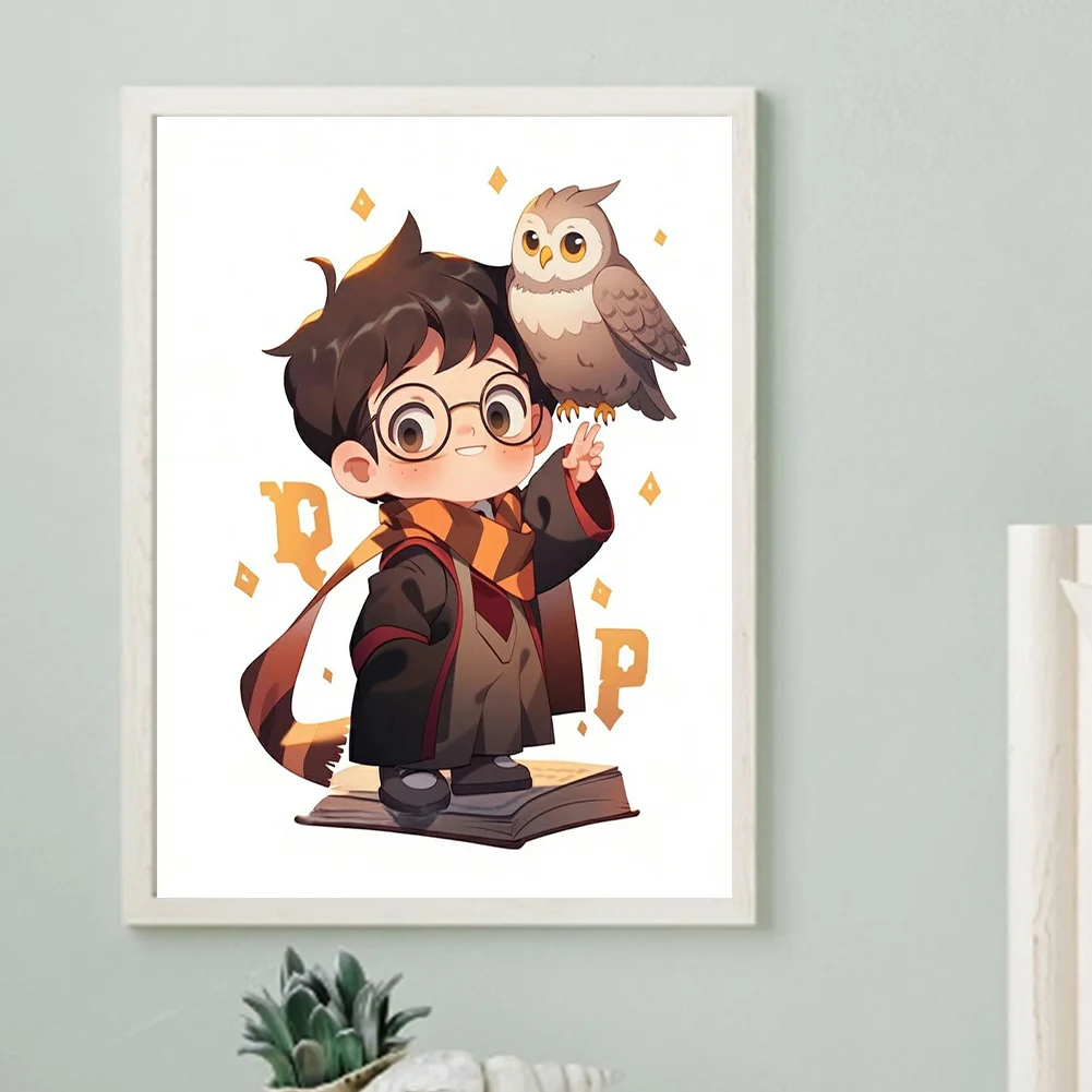 Diamond Painting - Full Round Drill - Harry Potter(Canvas|30*40cm)