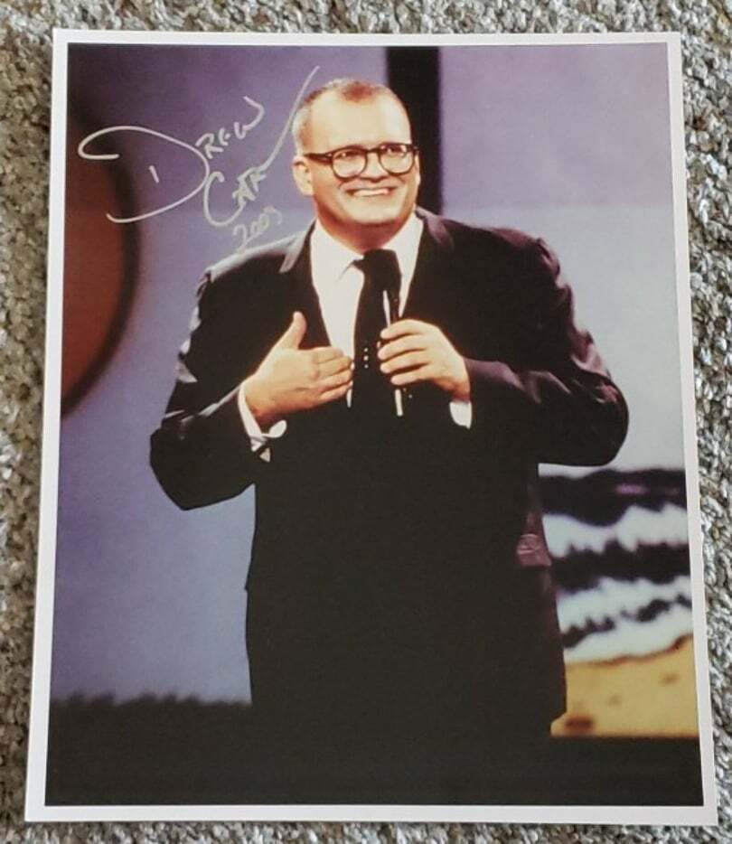 Drew Carey 2003 Hand Signed Autographed 8x10 Photo Poster painting