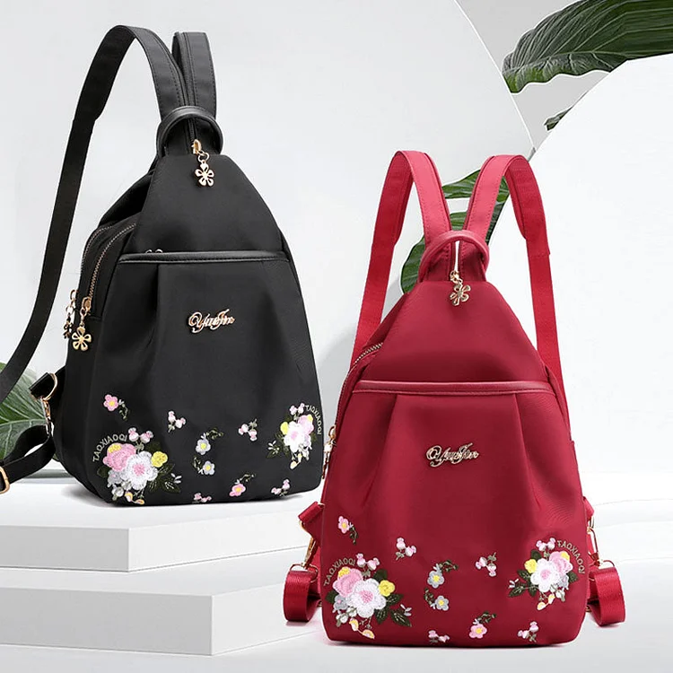 Embroidery Lightweight Backpack | 168DEAL