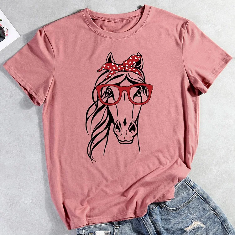 ANB -  Horse farm animal T-shirt Tee -012126