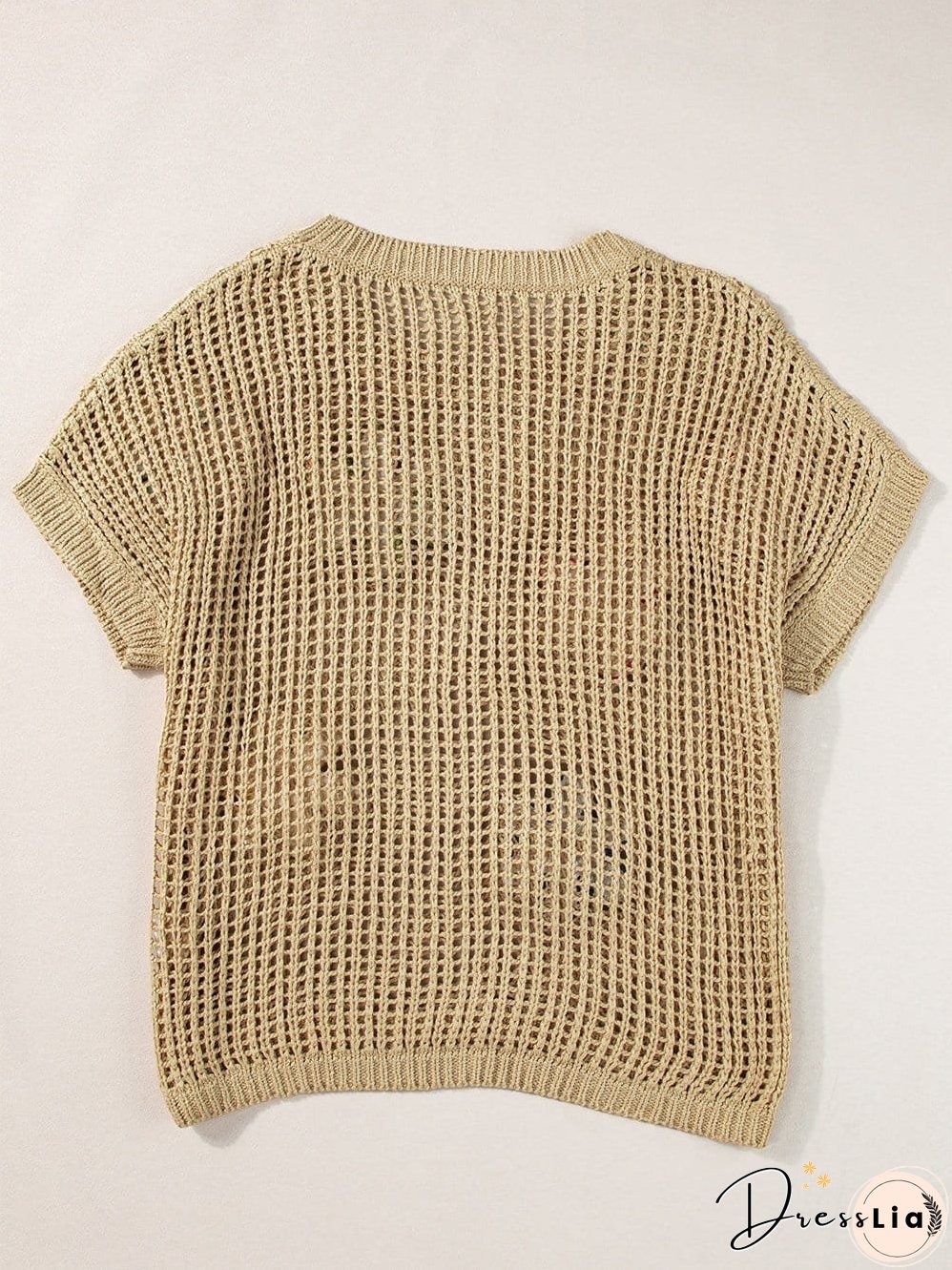 Colorful Flower Appliqu&eacute; Knitted Sweater