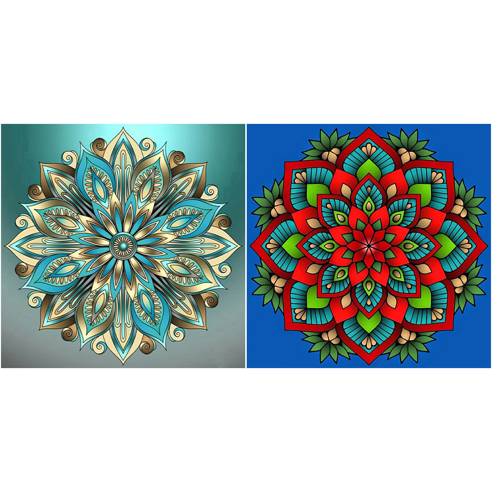 Colorful Mandala - Full Round 30*30CM