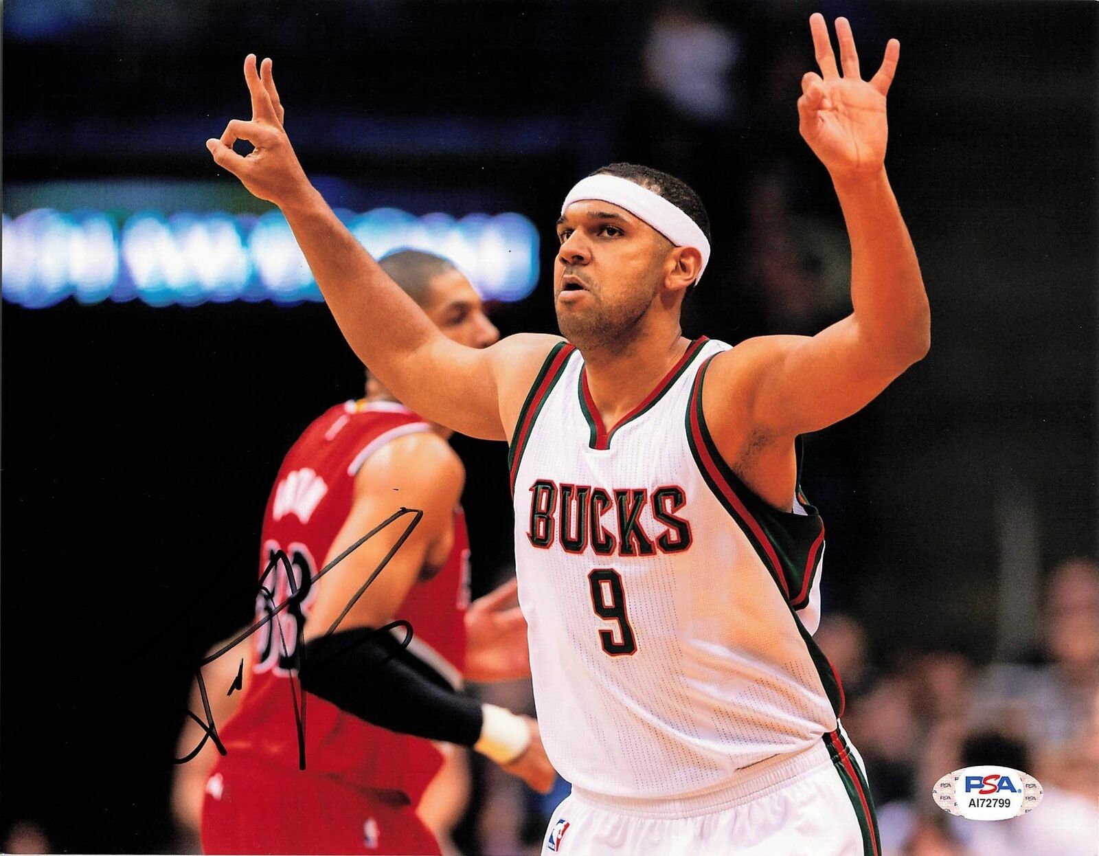 Jared Dudley signed 8x10 Photo Poster painting PSA/DNA Milwaukee Bucks Autographed